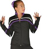 Veste de patinage - 2 bandes - Violet