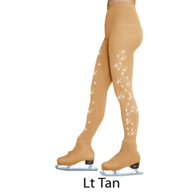 Collants de patinage couvre-patins strass - Chloé Noel