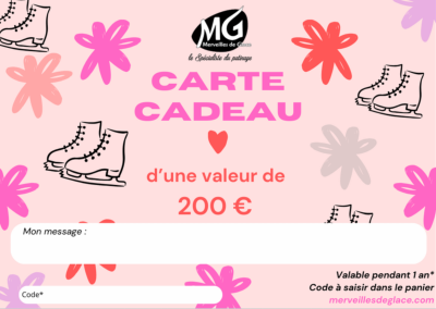 Carte Cadeau 200€