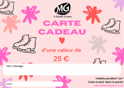 Carte Cadeau 25€